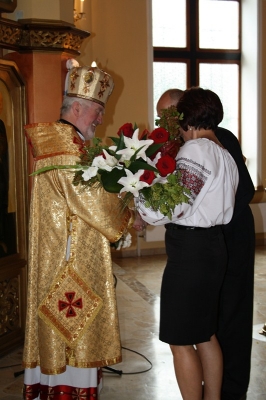 Апостольський Екзарх Німеччини і Скандинавії Кир Петро Крик у Гіжицьку