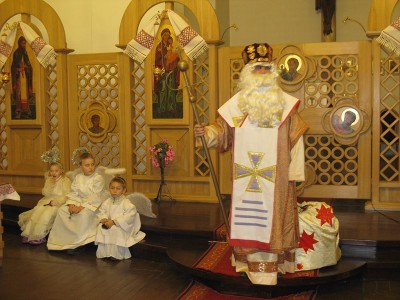 Святий Миколай у Венгожевській парафії 2014 _4