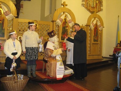 Святий Миколай у Венгожевській парафії 2014 _9